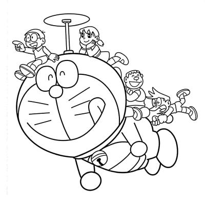 Ourcoloringpage Doraemon 31