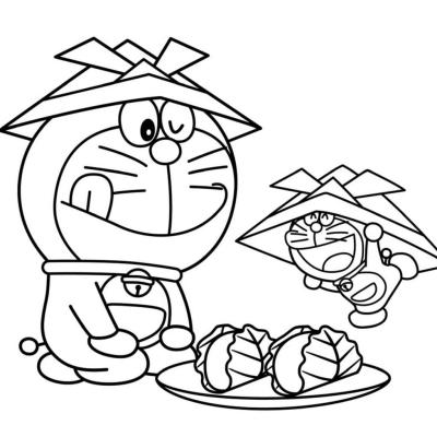 Ourcoloringpage Doraemon 4