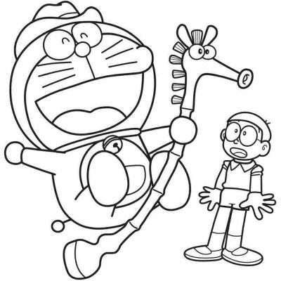 Ourcoloringpage Doraemon 5