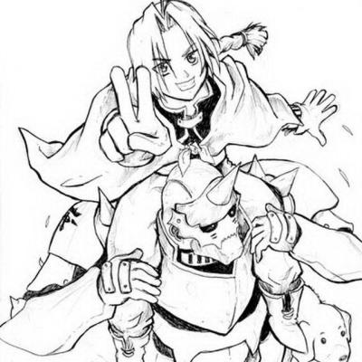 Ourcoloringpage Full Metal Alchemist12