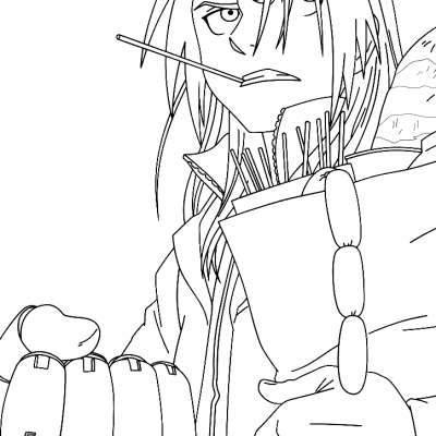 Ourcoloringpage Full Metal Alchemist21