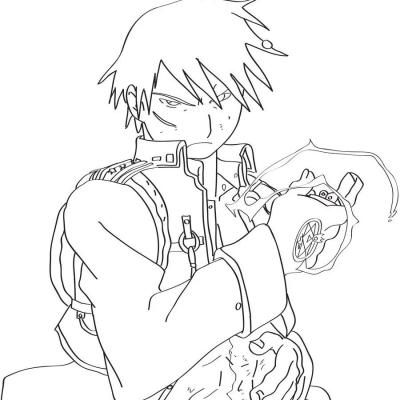 Ourcoloringpage Full Metal Alchemist31