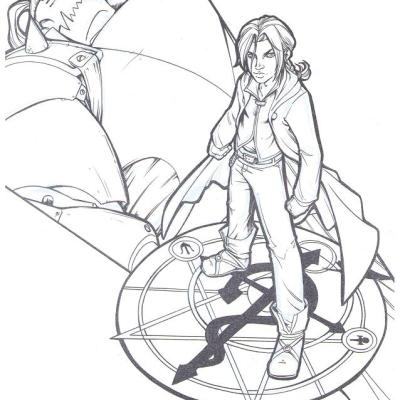 Ourcoloringpage Full Metal Alchemist33