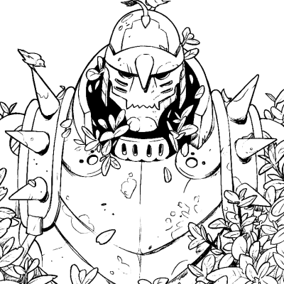 Ourcoloringpage Full Metal Alchemist4