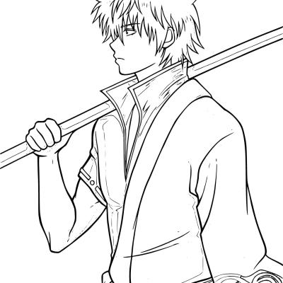 Ourcoloringpage Gintama15