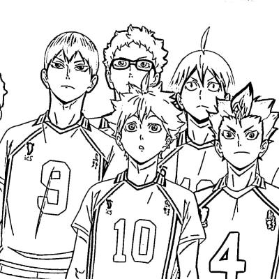 Ourcoloringpage Haikyuu6