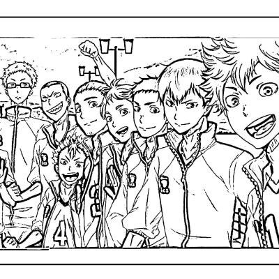 Ourcoloringpage Haikyuu9