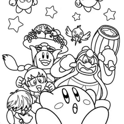 Ourcoloringpage Hoshi No Kirby 16