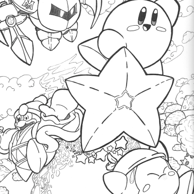 Ourcoloringpage Hoshi No Kirby 18