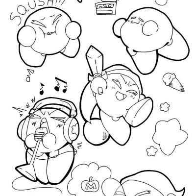 Ourcoloringpage Hoshi No Kirby 19