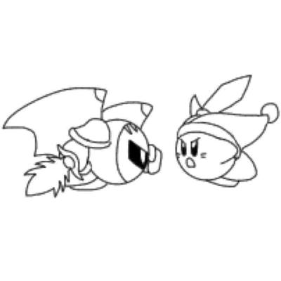 Ourcoloringpage Hoshi No Kirby 1