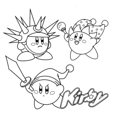 Ourcoloringpage Hoshi No Kirby 3