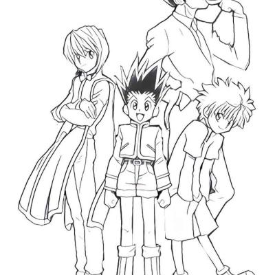 Ourcoloringpage Hunter X Hunter13
