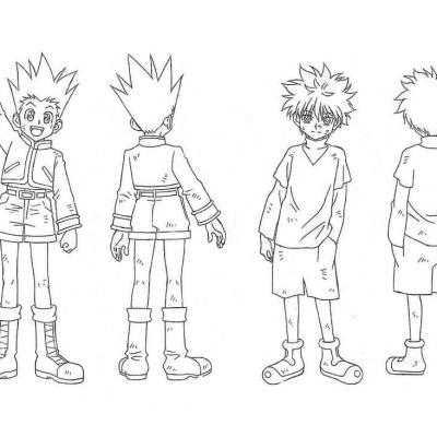 Ourcoloringpage Hunter X Hunter19