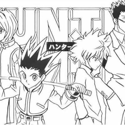 Ourcoloringpage Hunter X Hunter30