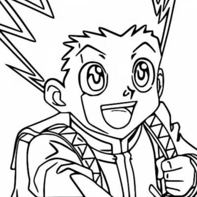 Ourcoloringpage Hunter X Hunter32