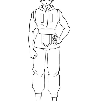 Ourcoloringpage Hunter X Hunter4