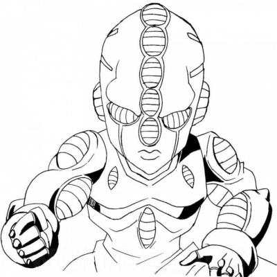 Ourcoloringpage Jojo Bizarr3
