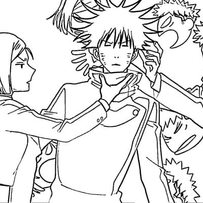 Ourcoloringpage Jujutsu Kaisen 12