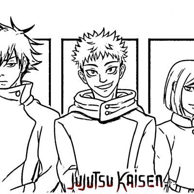 Ourcoloringpage Jujutsu Kaisen 6