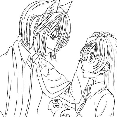 Ourcoloringpage Kamisama Hajimemashita 1