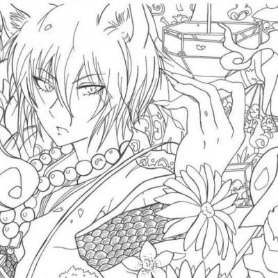 Ourcoloringpage Kamisama Hajimemashita 8