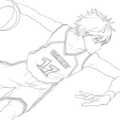 Ourcoloringpage Kuroko No Basket 10