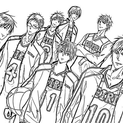 Ourcoloringpage Kuroko No Basket 11