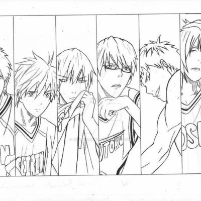 Ourcoloringpage Kuroko No Basket 19