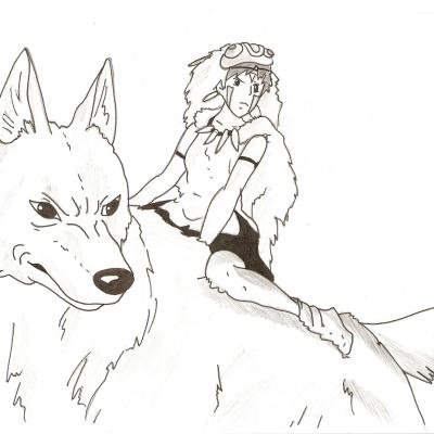 Ourcoloringpage Mononoke11
