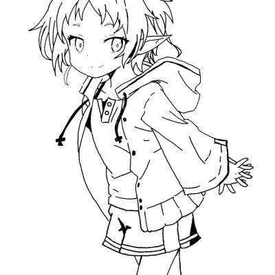 Ourcoloringpage Mushoku Tensei 10