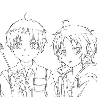 Ourcoloringpage Mushoku Tensei 5