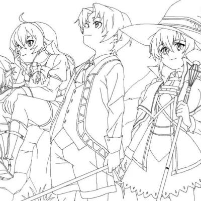 Ourcoloringpage Mushoku Tensei 7