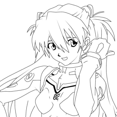 Ourcoloringpage Neon Genesis Evangelion10