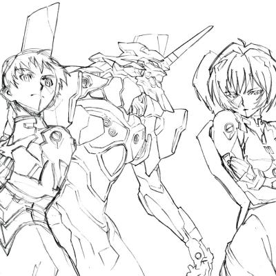 Ourcoloringpage Neon Genesis Evangelion13
