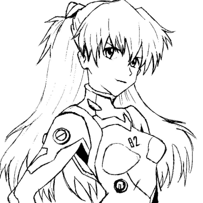 Ourcoloringpage Neon Genesis Evangelion14