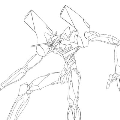 Ourcoloringpage Neon Genesis Evangelion16