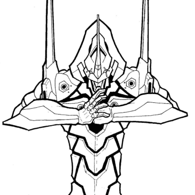Ourcoloringpage Neon Genesis Evangelion1