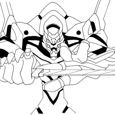 Ourcoloringpage Neon Genesis Evangelion20
