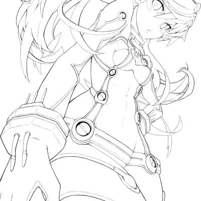 Ourcoloringpage Neon Genesis Evangelion5