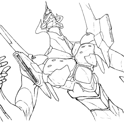Ourcoloringpage Neon Genesis Evangelion6