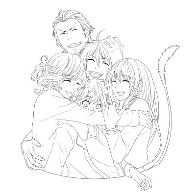 Ourcoloringpage Noragami 17