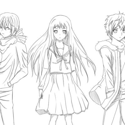 Ourcoloringpage Noragami 4