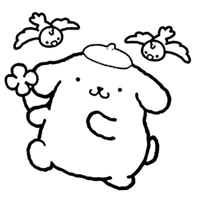 Ourcoloringpage Pompompurin2