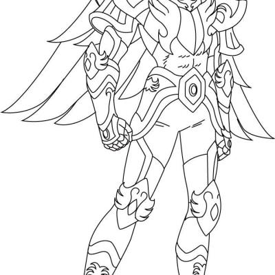 Ourcoloringpage Saint Seiya 10