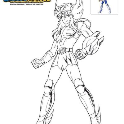 Ourcoloringpage Saint Seiya 12