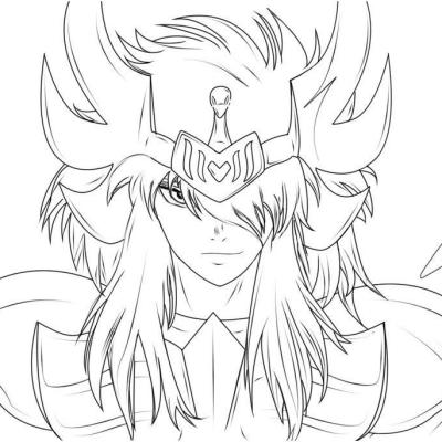 Ourcoloringpage Saint Seiya 13