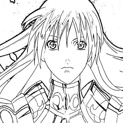 Ourcoloringpage Saint Seiya 2