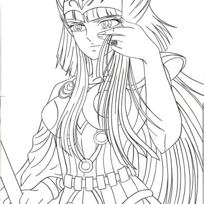 Ourcoloringpage Saint Seiya 3