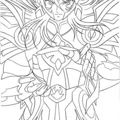 Ourcoloringpage Saint Seiya 8